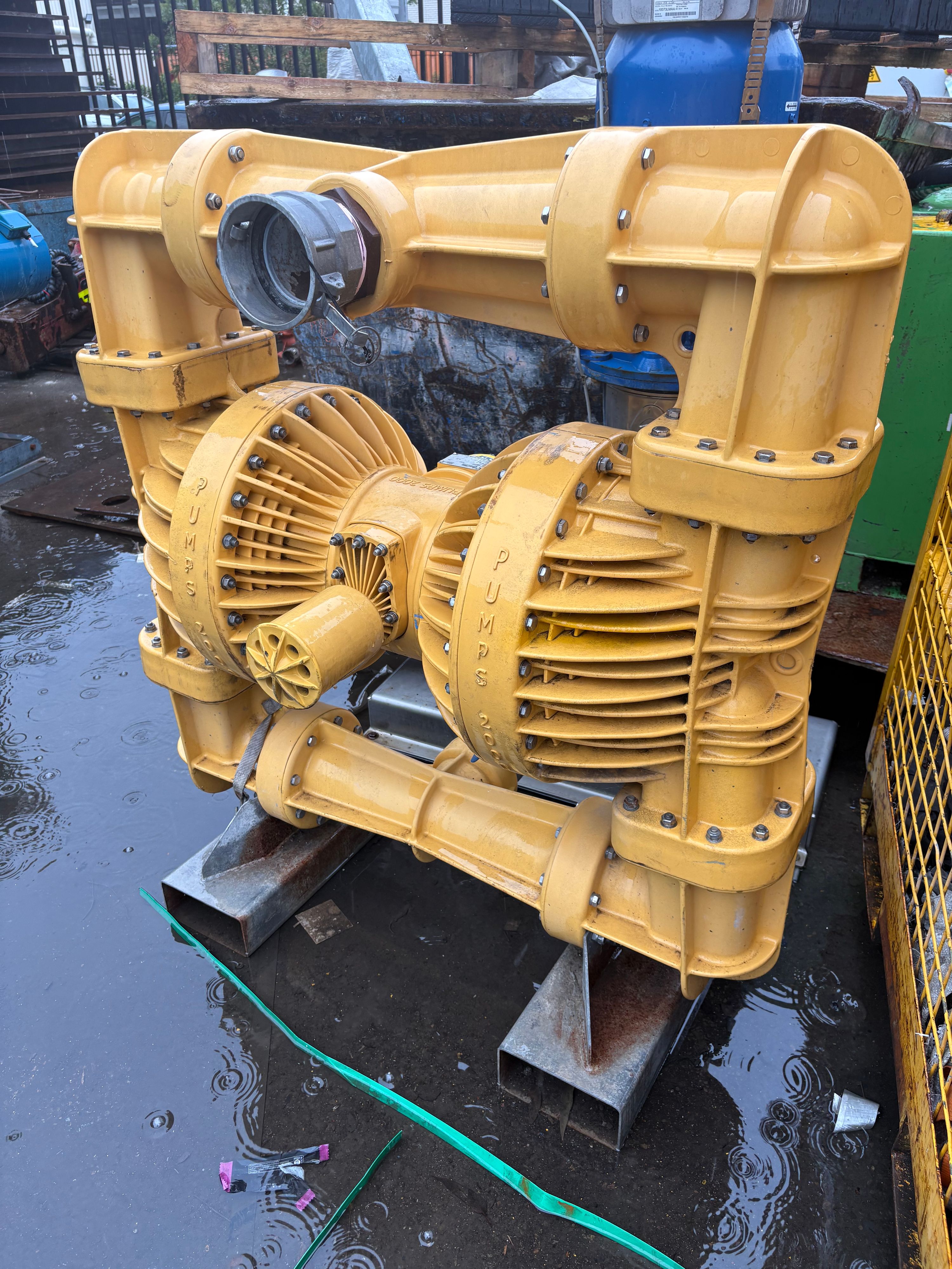 Large 4&quot; Air Driven Slurry Pump (DN100)
