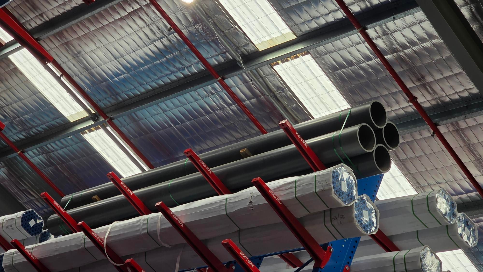 PVC Grey Sch80 Pipe 12"